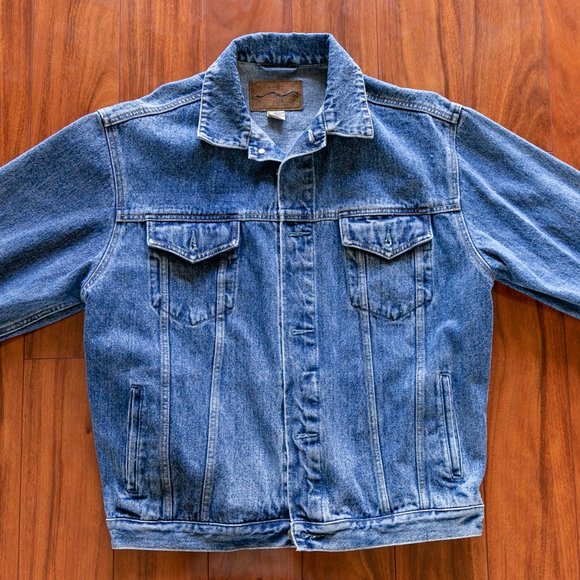 Vintage Other - Vintage Port Authority Denim Jean Jacket